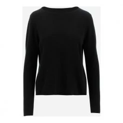 Allude Round-neck Knitwear Black