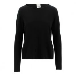 Allude Round-neck Knitwear Black -Dame-strikkegensere Salg unnamed file 3688