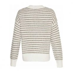 Moss Copenhagen Round-neck Knitwear Beige