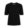 Pieszak Lauren Needledrop Knit Black