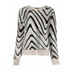 Missoni Round-neck Knitwear Beige