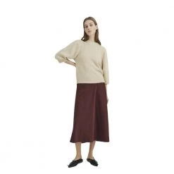 Offwhite Med Gulltråder Inwear Eden Pullover French Nougat Inwear Gensere Beige -Dame-strikkegensere Salg unnamed file 3755