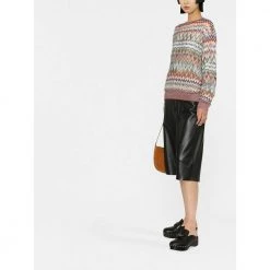 Missoni Round-neck Knitwear Red