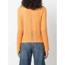 Rodebjer Round-neck Knitwear Orange