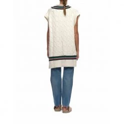 WW0WW35429 YBL ECRU TOMMY HILFIGER White -Dame-strikkegensere Salg unnamed file 3811