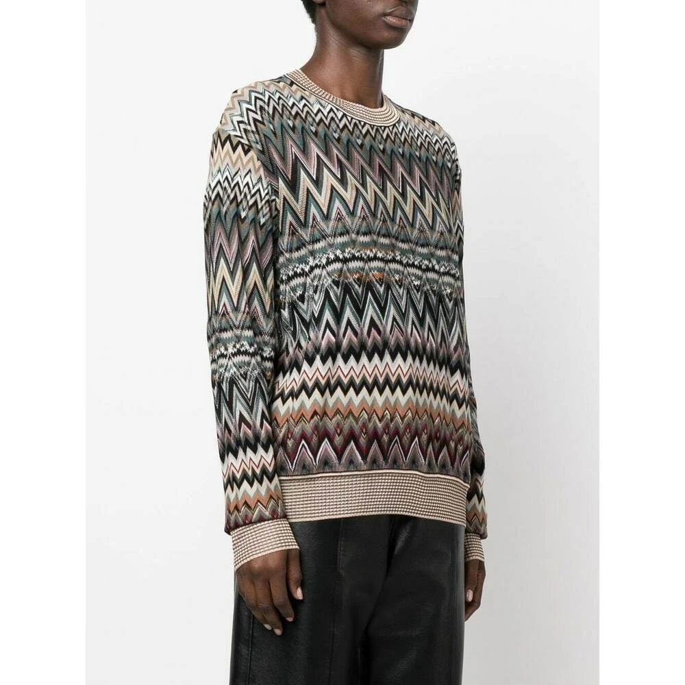 Missoni Round-neck Knitwear Red 4 Missoni Round-neck Knitwear Red - Bilde 4