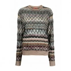 Missoni Round-neck Knitwear Red 9 Missoni Round-neck Knitwear Red -Dame-strikkegensere Salg unnamed file 3820