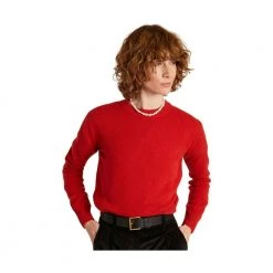 L'Exception Paris Knitwear Red -Dame-strikkegensere Salg unnamed file 3836