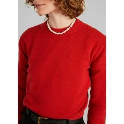 L'Exception Paris Knitwear Red -Dame-strikkegensere Salg unnamed file 3837