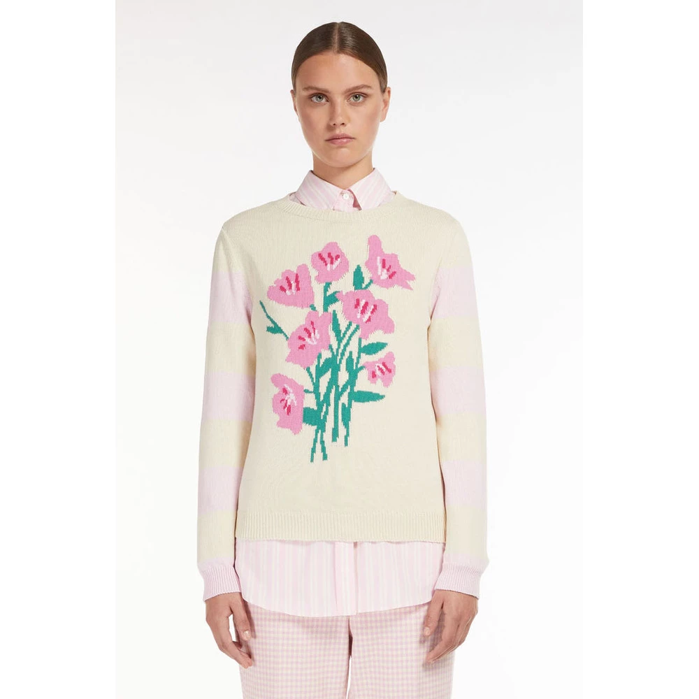 Max Mara Weekend Round-neck Knitwear Beige 4 Max Mara Weekend Round-neck Knitwear Beige - Bilde 4