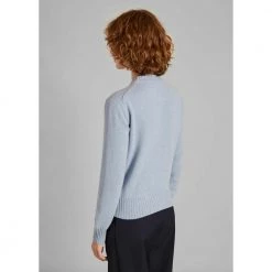 L'Exception Paris Knitwear Blue -Dame-strikkegensere Salg unnamed file 3854