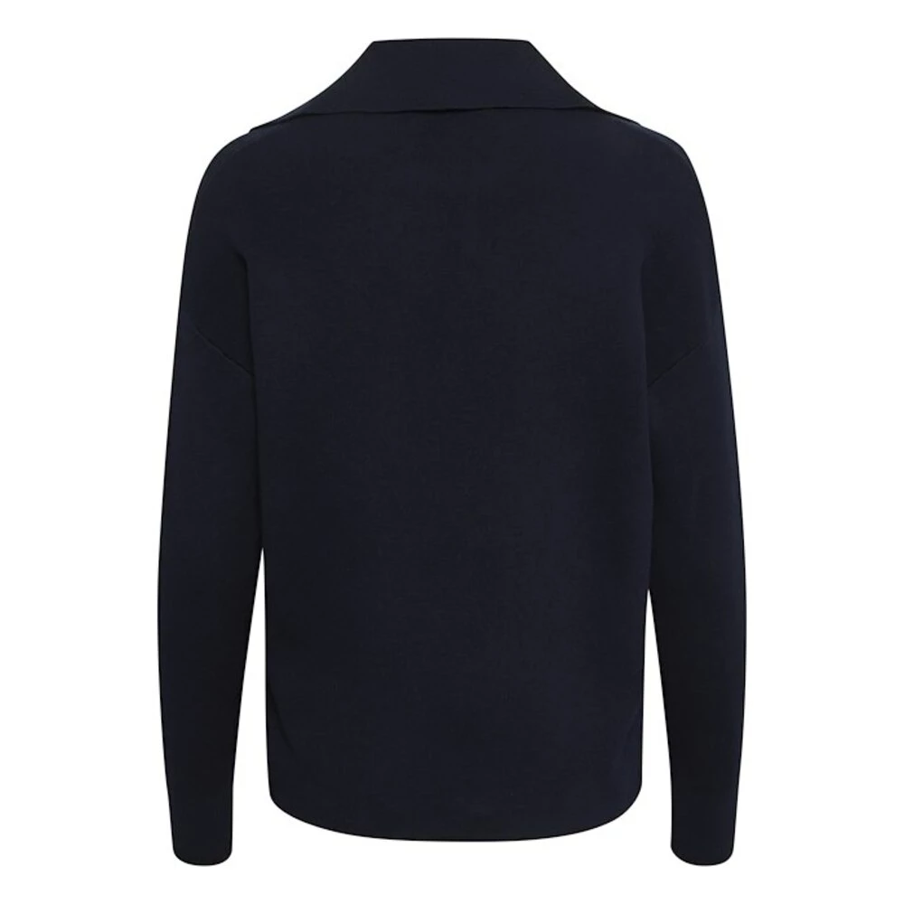 InWear Yumo Polo Pullover Blue 2 InWear Yumo Polo Pullover Blue - Bilde 2
