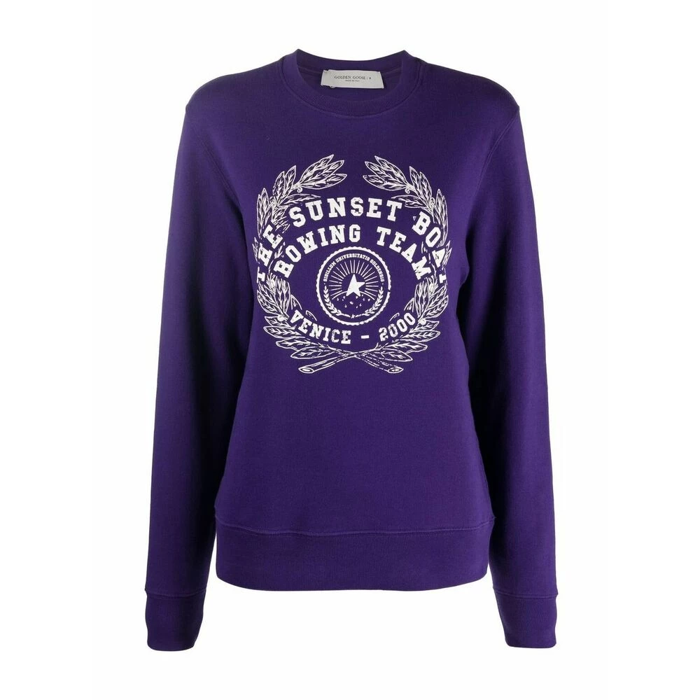 Golden Goose Round-neck Knitwear Purple 2 Golden Goose Round-neck Knitwear Purple - Bilde 2