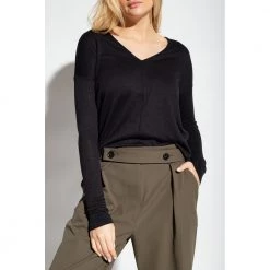 Rag & Bone V-neck Knitwear Black -Dame-strikkegensere Salg unnamed file 3897