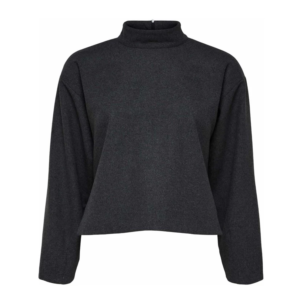Selected Femme Round-neck Knitwear Black 1 Selected Femme Round-neck Knitwear Black