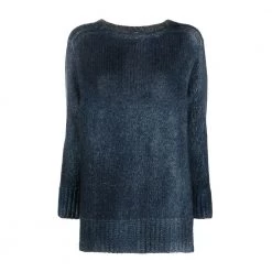 Avant Toi Round-neck Knitwear Blue
