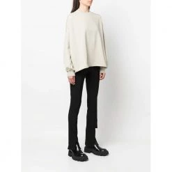 Rick Owens Round-neck Knitwear Beige