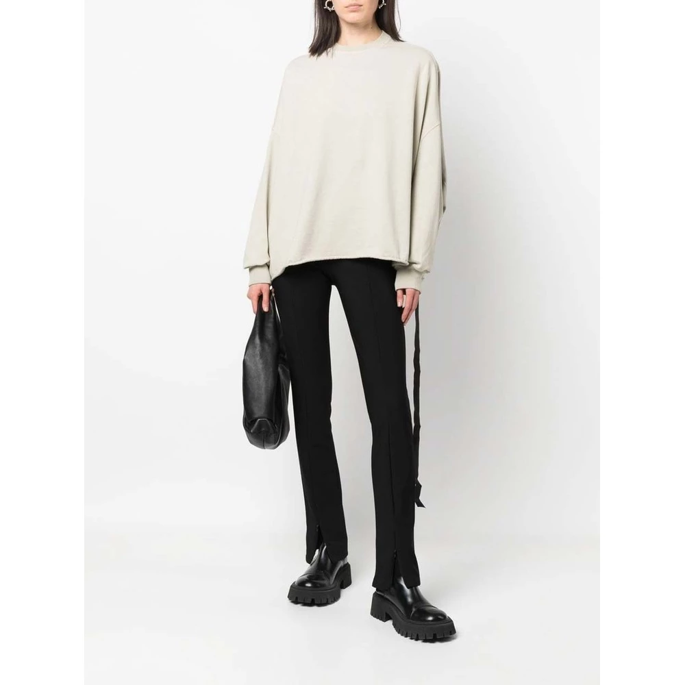 Rick Owens Round-neck Knitwear Beige 2 Rick Owens Round-neck Knitwear Beige - Bilde 2