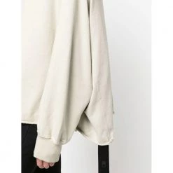 Rick Owens Round-neck Knitwear Beige 7 Rick Owens Round-neck Knitwear Beige -Dame-strikkegensere Salg unnamed file 3945