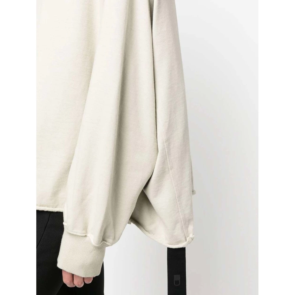 Rick Owens Round-neck Knitwear Beige 3 Rick Owens Round-neck Knitwear Beige - Bilde 3
