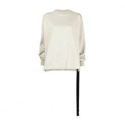 Rick Owens Round-neck Knitwear Beige 8 Rick Owens Round-neck Knitwear Beige -Dame-strikkegensere Salg unnamed file 3946