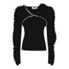 MSGM Round-neck Knitwear Black