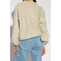 American Vintage Ribbed Sweater Green -Dame-strikkegensere Salg unnamed file 3991