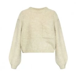 American Vintage Ribbed Sweater Green -Dame-strikkegensere Salg unnamed file 3992