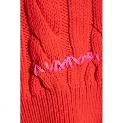 Marni Wool Vest Red -Dame-strikkegensere Salg unnamed file 4003