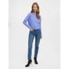Lilla Vero Moda Vmlefile Ls O-Neck Rib Blouse Ga Noos Genser Purple