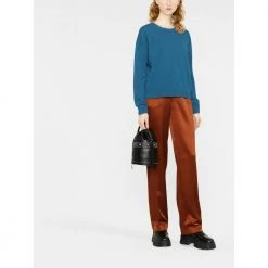PINKO Round-neck Knitwear Blue