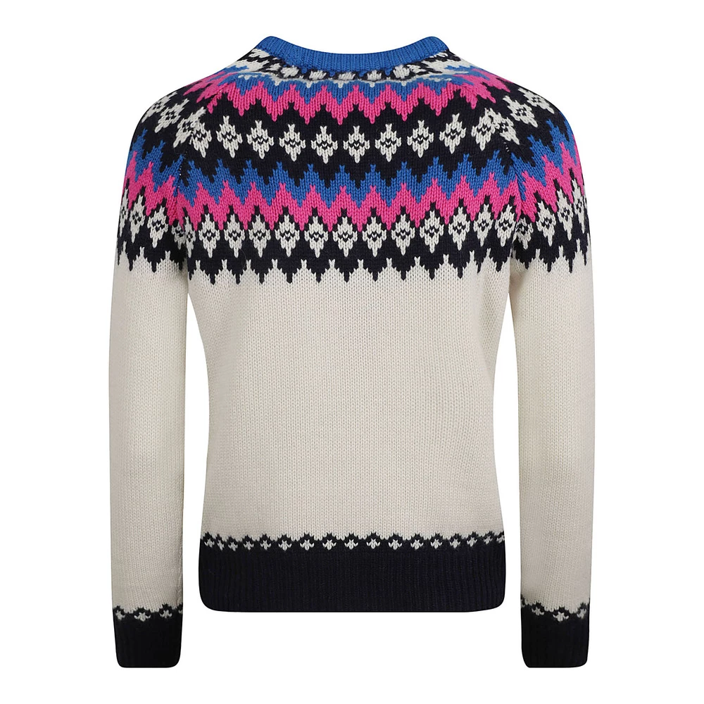 MC2 Saint Barth Round-neck Knitwear White 4 MC2 Saint Barth Round-neck Knitwear White - Bilde 4