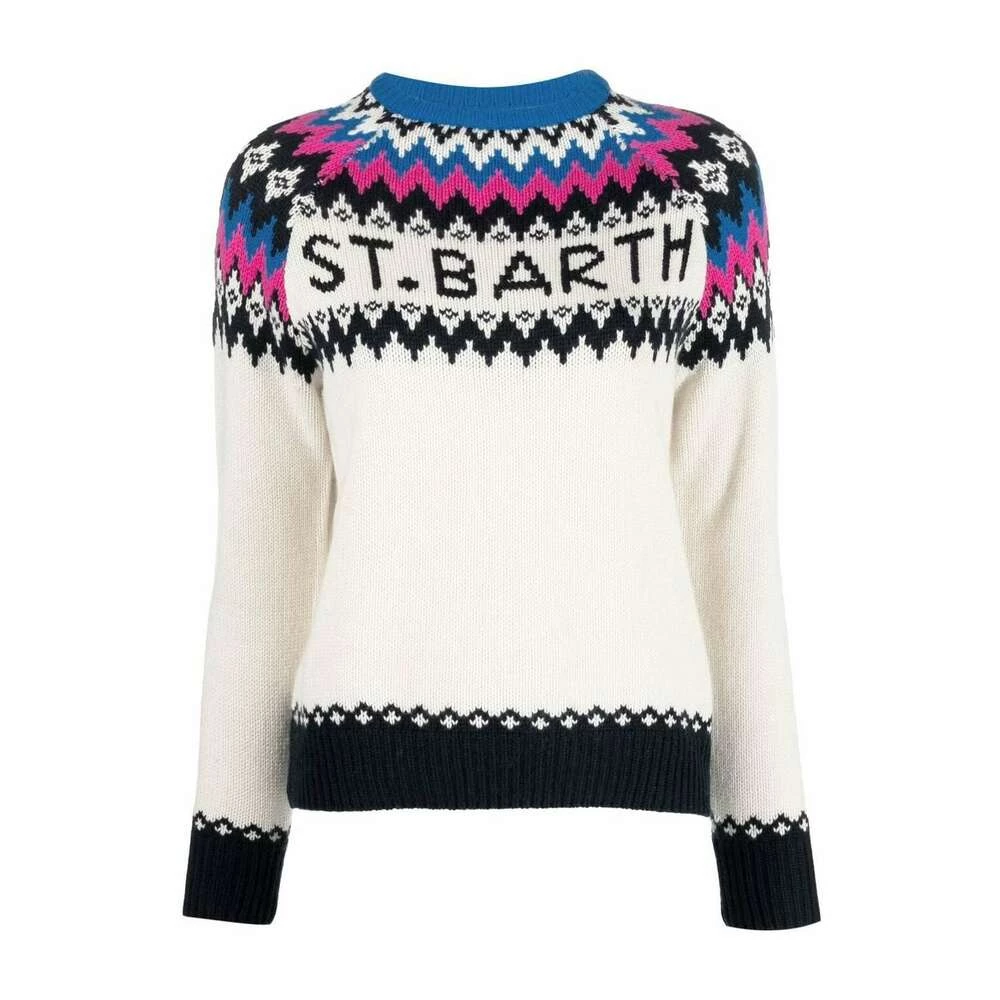 MC2 Saint Barth Round-neck Knitwear White 7 MC2 Saint Barth Round-neck Knitwear White - Bilde 7