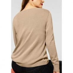 Street One A301806 Sweater Green -Dame-strikkegensere Salg unnamed file 409