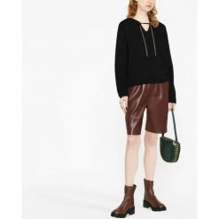 Fabiana Filippi Sweatshirts & Hoodies Black -Dame-strikkegensere Salg unnamed file 4095