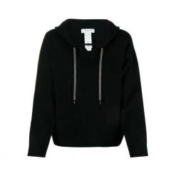 Fabiana Filippi Sweatshirts & Hoodies Black -Dame-strikkegensere Salg unnamed file 4096