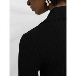 Andrea Adamo V-neck Knitwear Black -Dame-strikkegensere Salg unnamed file 4113