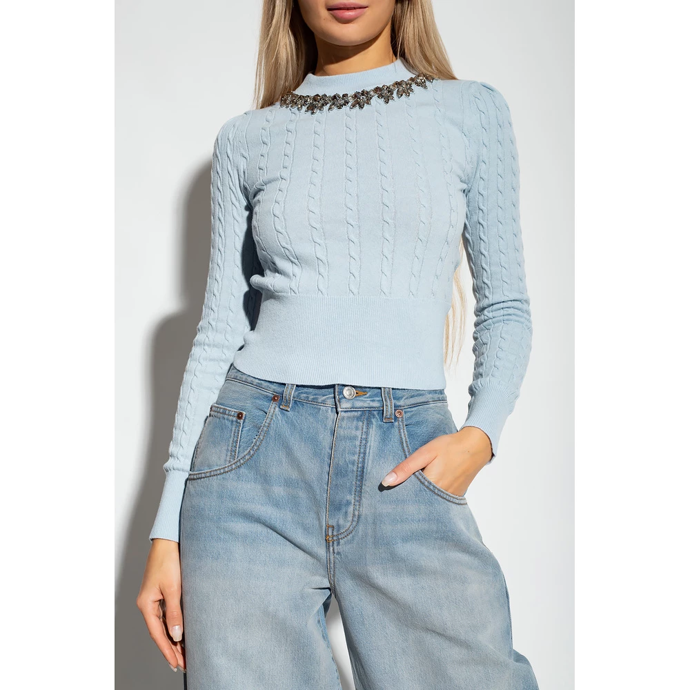 Erdem Dorina Sweater Blue 2 Erdem Dorina Sweater Blue - Bilde 2