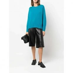 Allude Round-neck Knitwear Blue