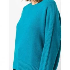 Allude Round-neck Knitwear Blue -Dame-strikkegensere Salg unnamed file 4140