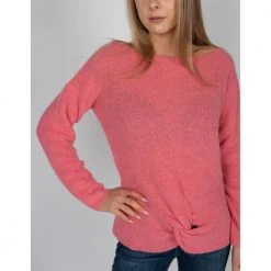 Liu Jo Rebel Queen Sweter Pink -Dame-strikkegensere Salg unnamed file 4151