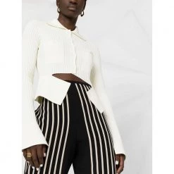 Andrea Adamo Round-neck Knitwear White -Dame-strikkegensere Salg unnamed file 4171