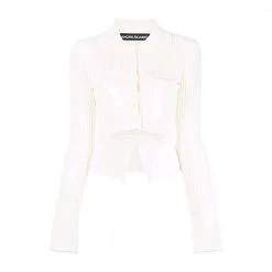 Andrea Adamo Round-neck Knitwear White -Dame-strikkegensere Salg unnamed file 4173