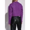 Ami Paris Wool Sweater Purple
