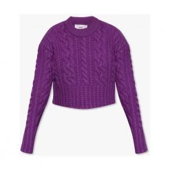 Ami Paris Wool Sweater Purple 8 Ami Paris Wool Sweater Purple -Dame-strikkegensere Salg unnamed file 4181