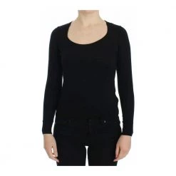 Dolce & Gabbana Wool Crewneck Sweater Pullover Top Black -Dame-strikkegensere Salg unnamed file 4204