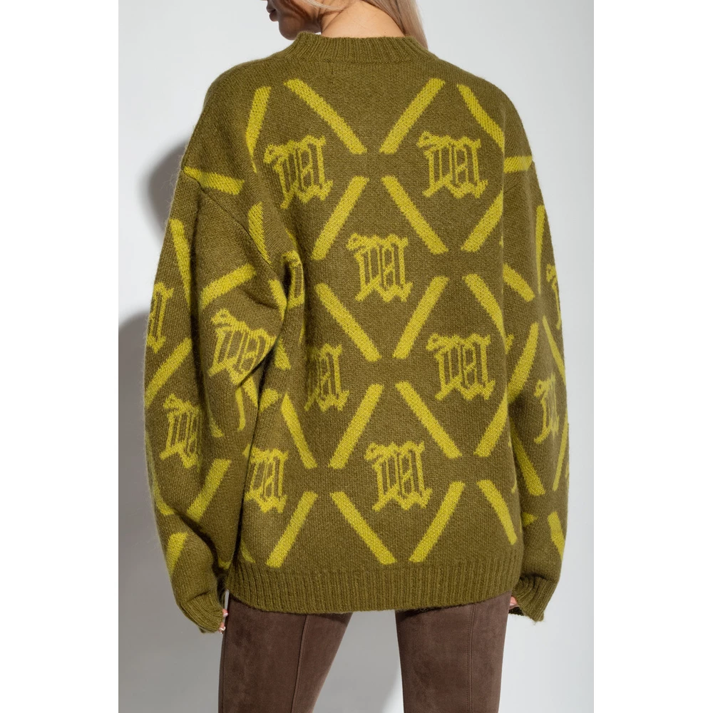 MISBHV Patterned Sweater Green 2 MISBHV Patterned Sweater Green - Bilde 2