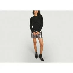 Majestic Filatures V-neck Knitwear Black