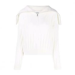 Rodebjer V-neck Knitwear White -Dame-strikkegensere Salg unnamed file 4248