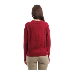 Aspesi Round-neck Knitwear Red -Dame-strikkegensere Salg unnamed file 4290